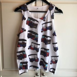 Fun “Tuk Tuk” Tank Top - Unisex